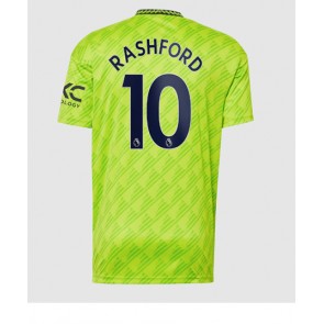 Manchester United Marcus Rashford #10 Tredje Tröja 2022-23 Kortärmad